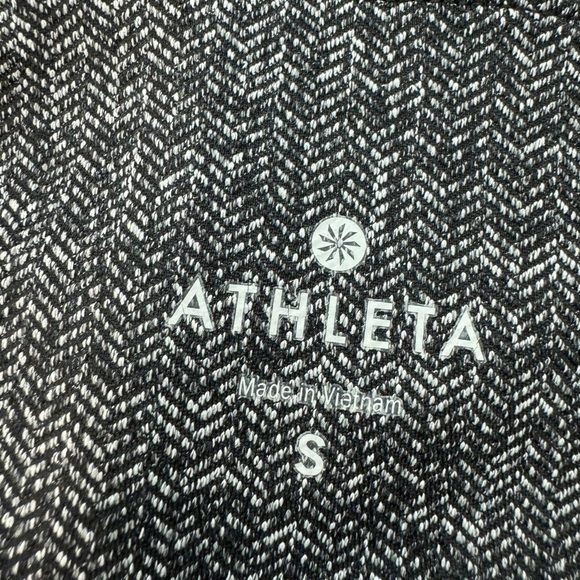 Athleta Herringbone Luxe Metro Drifter Black Herringbone Leggings Size Small - Picture 11 of 15